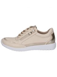 Caprice Skórzane sneakersy w kolorze złoto-beżowym rozmiar: 41. Brązowe trampki Caprice, bez wzorów, bez zapięcia. Za 268.55 zł.