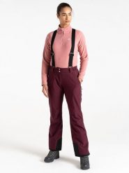 Dare 2b Spodnie narciarskie "Effused II" w kolorze fioletowym rozmiar: 34. Czerwone spodnie dresowe Dare 2b, m, bez wzorów. Za 115.24 zł.