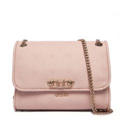 Torebka Guess. Czerwone listonoszki Guess, z aplikacjami, bez dodatków. Za 659.99 zł.