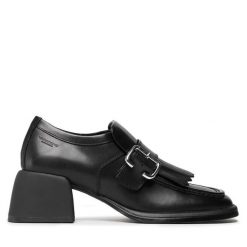 Półbuty Vagabond Shoemakers. Czarne czółenka Vagabond Shoemakers, bez wzorów, bez obcasa, na obcasie, bez zapięcia. Za 419.99 zł.