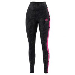 Legginsy sportowe damskie z wysokim stanem EXTREME HOBBY NEO. Czerwone legginsy EXTREME HOBBY, s, bez wzorów, z elastanu, z podwyższonym stanem. Za 229.00 zł.