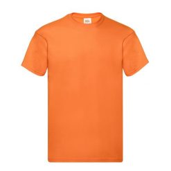 Oryginalna Bawełniana Koszulka Unisex Dla Dorosłych. Brązowe bluzki FRUIT OF THE LOOM, xl, bez wzorów, z bawełny, sportowe, bez kołnierzyka, bez ramiączek. Za 33.99 zł.