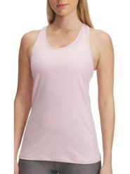 Under Armour Top sportowy w kolorze jasnoróżowym rozmiar: M. Różowe koszulki sportowe Under Armour, bez wzorów, z materiału, bez ramiączek, outdoorowe. Za 88.02 zł.