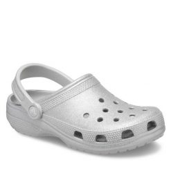 Klapki Crocs. Szare klapki Crocs, bez wzorów, bez obcasa. Za 249.99 zł.