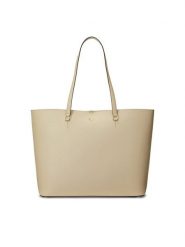 LAUREN RALPH LAUREN Torebka 431911655015 Beżowy. Brązowe shopper Lauren Ralph Lauren, bez wzorów, ze skóry, bez dodatków. Za 1,239.00 zł.