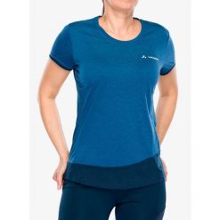 Koszulka szybkoschnąca damska Vaude Sveit Shirt. Niebieskie koszulki sportowe Vaude, bez wzorów, bez ramiączek. Za 156.99 zł.