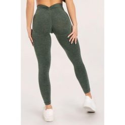 Legginsy fitness damskie Gym Glamour seamless deep push up. Zielone legginsy GYM GLAMOUR, s, bez wzorów. Za 169.99 zł.