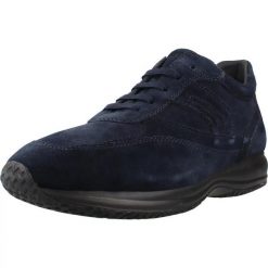 Buty GEOX U0162P 00020 Niebieski. Niebieskie trekkingi Geox, ze skóry, na fitness i siłownię. Za 372.99 zł.