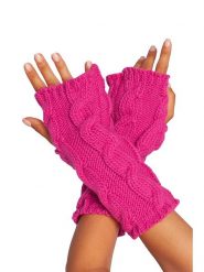 Be Wear Mitenki w kolorze różowym rozmiar: onesize. Różowe rękawiczki Be Wear, bez wzorów, z materiału. Za 66.00 zł.