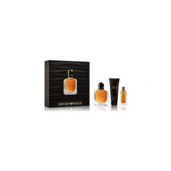 Giorgio Armani Emporio Armani Stronger With You Zestaw Woda Toaletowa 100 ml +15 ml Miniatura + Żel 75 ml. Perfumy męskie Giorgio Armani. Za 322.92 zł.