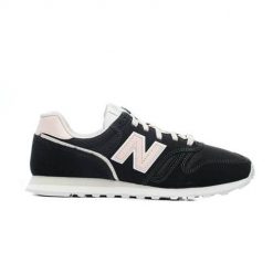 Buty do chodzenia damskie New Balance WL373OE2. Czarne obuwie sportowe New Balance, z materiału, bez zapięcia, trekkingowe. Za 383.65 zł.