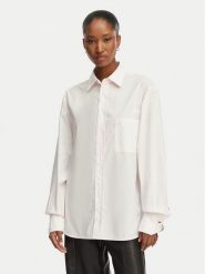 BOSS Koszula Saturday 50543800 Różowy jasny Oversize. Czerwone koszule Boss, bez wzorów, z bawełny, bez kołnierzyka, bez ramiączek. Za 799.99 zł.