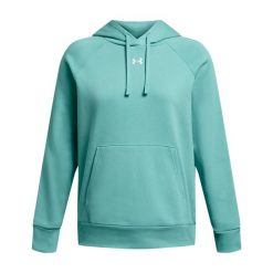 Bluza sportowa damska Under Armour B23507. Niebieskie bluzy Under Armour, xl, bez wzorów, z kapturem. Za 364.00 zł.