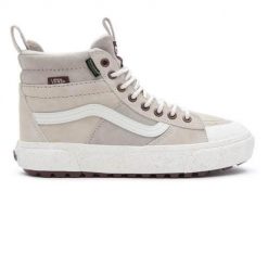 Buty do chodzenia damskie Vans Ua Sk8-hi Mte 2. Szare trampki Vans, bez wzorów, z materiału, za kostkę, bez zapięcia. Za 793.00 zł.