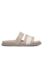 Furla Klapki Tide YL11TID BX0070 PT 4968S Beżowy. Brązowe klapki Furla, bez wzorów, ze skóry, bez obcasa. Za 989.99 zł.