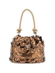 Guess Torebka 172023 Brązowy. Brązowe torebki klasyczne Guess, z aplikacjami, z syntetyku, bez dodatków. Za 719.99 zł.