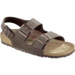 Sandały Birkenstock Milano Mocca Brązowe Dorosłych. Brązowe sandały Birkenstock, bez wzorów, sportowe, bez obcasa, bez zapięcia. Za 379.00 zł.