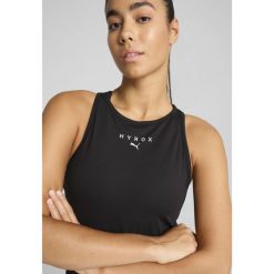 Damski top o fasonie bokserki PUMA x HYROX CLOUDSPUN PUMA Black. Czarne topy Puma, l, bez wzorów, bez kołnierzyka, bez ramiączek. W wyprzedaży za 134.00 zł.