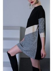 Milan Kiss Sukienka w kolorze czarnym rozmiar: L. Czarne sukienki Milan Kiss, na co dzień, l, bez wzorów, bez kołnierzyka, bez ramiączek, mini, proste. Za 165.99 zł.