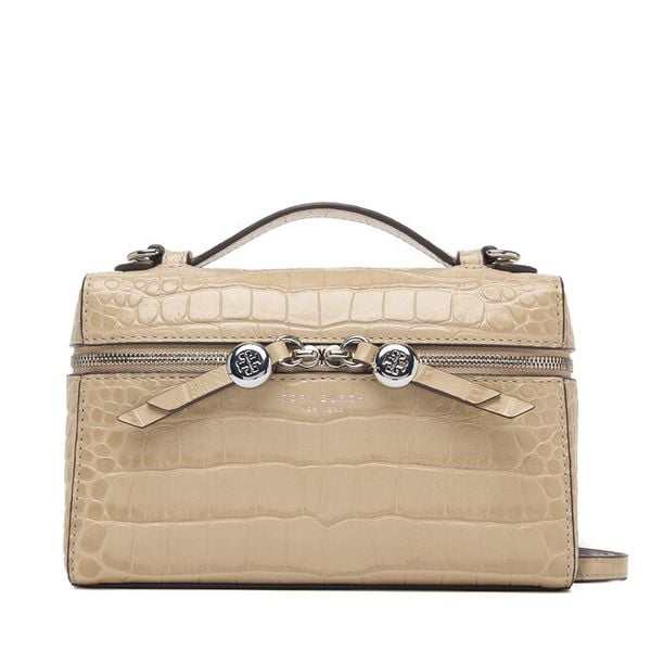 Torebka Tory Burch. Brązowe torebki klasyczne Tory Burch, bez wzorów, bez dodatków. Za 1,644.00 zł.