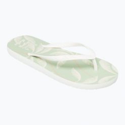 Japonki damskie Billabong Dama. Białe klapki Billabong, bez wzorów, bez obcasa. Za 69.99 zł.