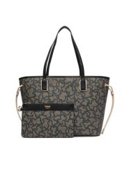 TOUS Torebka 20024624 Beżowy ciemny. Brązowe shopper Tous, bez wzorów, z materiału, bez dodatków. Za 999.99 zł.