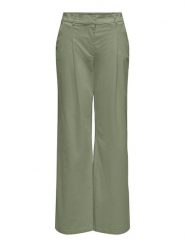 ONLY Spodnie w kolorze khaki rozmiar: S/L32. Brązowe spodnie materiałowe Only, na co dzień, l, bez wzorów, z materiału. Za 52.79 zł.