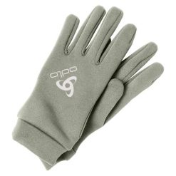Rękawice Odlo Gloves full finger STRETCHFLEECE LINER. Brązowe rękawiczki Odlo, bez wzorów, sportowe. Za 139.99 zł.