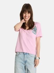 LIEBLINGSSTÜCK Koszulka "Calina" w kolorze jasnoróżowym rozmiar: 4XL. Różowe bluzki LIEBLINGSSTÜCK, xl, bez wzorów, z bawełny, bez kołnierzyka, bez ramiączek. Za 127.35 zł.