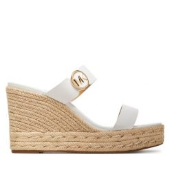 Espadryle MICHAEL Michael Kors. Białe espadryle MICHAEL Michael Kors, bez wzorów, bez obcasa, bez zapięcia. Za 679.99 zł.