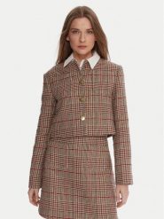 Tommy Hilfiger Marynarka WW0WW46752 Beżowy Regular Fit. Brązowe marynarki i żakiety TOMMY HILFIGER, bez wzorów, z bawełny. Za 1,499.00 zł.