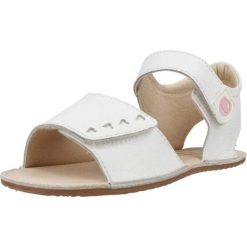 Sandały TECNOBABY TESH510002 Biały. Białe sandały CONGUITOS, bez wzorów, ze skóry, bez obcasa, bez zapięcia. Za 183.99 zł.