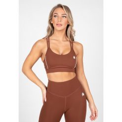 Arizona Biustonosz sportowy - Brązowy. Brązowe bielizna sportowa GORILLA WEAR, l, bez wzorów. Za 213.00 zł.