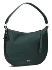 Zwei Torebka w kolorze ciemnozielonym - 34 x 31 x 10 cm rozmiar: onesize. Zielone torby na ramię Zwei, bez wzorów, z materiału, na ramię, bez dodatków. Za 188.85 zł.