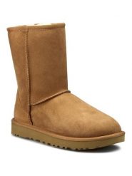 Ugg Śniegowce W Classic Short II 1016223 Brązowy. Brązowe trapery i śniegowce UGG, ze skóry. Za 749.99 zł.