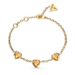 Bransoletka Guess. Żółte bransoletki Guess, złote. Za 149.99 zł.