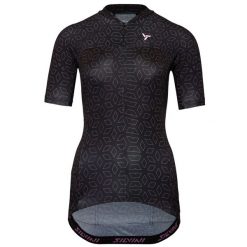 Koszulka rowerowa (z krótkim rękawem) damska SILVINI Women Jersey CATIRINA. Czarne koszulki sportowe Silvini, bez wzorów, z jersey, bez ramiączek. Za 278.00 zł.