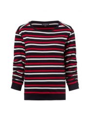 Franco Callegari Bluza Kobiety Bawełna czarny|czerwony, XL. Czarne bluzy Franco Callegari, xl, bez wzorów, z bawełny, bez kaptura. Za 199.95 zł.