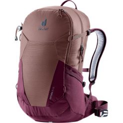 Plecak turystyczny damski Deuter Futura 21 SL - ashrose/cassis. Czerwone plecaki Deuter, bez wzorów. Za 618.99 zł.