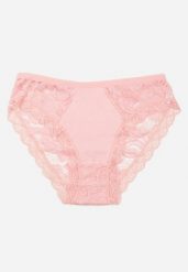 Różowe Majtki Figi z Koronką z Elastycznej Bawełny Blomika. Czerwone figi Born2be, l, bez wzorów, z bawełny. Za 4.99 zł.