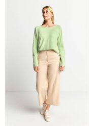 Rich & Royal Sweter w kolorze zielonym rozmiar: S. Zielone swetry Rich & Royal, s, bez wzorów, bez ramiączek. Za 286.16 zł.