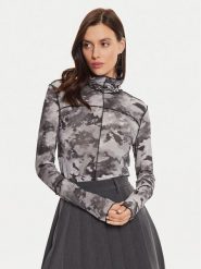 Karen by Simonsen Bluzka Rosalina 10105099 Szary Slim Fit. Szare bluzki Karen by Simonsen, xs, bez wzorów, z wiskozy, bez kołnierzyka, bez ramiączek. Za 179.99 zł.