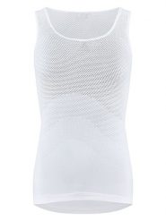 Odlo Top kolarski "Zeroweight Perf" w kolorze białym rozmiar: L. Białe topy Odlo, l, bez wzorów, bez kołnierzyka, bez ramiączek. Za 173.99 zł.