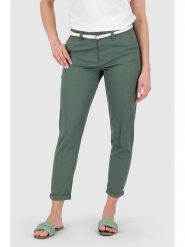 Alife and kickin Spodnie "Hiroko" w kolorze zielonym rozmiar: M. Zielone spodnie materiałowe Alife and Kickin, m, bez wzorów, z materiału. Za 104.99 zł.