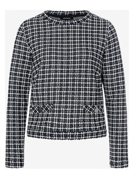 More & More Bluza w kolorze czarno-białym rozmiar: 36. Czarne bluzy More & More, bez wzorów, bez kaptura. Za 114.95 zł.