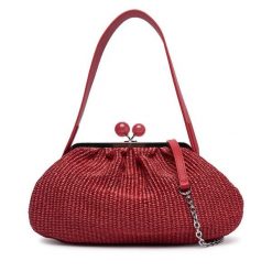 Torebka Weekend Max Mara. Czerwone torebki klasyczne Weekend Max Mara, bez wzorów, bez dodatków. Za 1,579.00 zł.