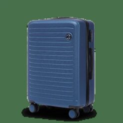 Walizka ŚREDNIA Wings ABS+ COOT 24" Middle Blue. Niebieskie walizki Wings, bez wzorów, średnie. Za 149.90 zł.