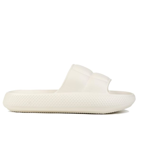 Klapki damskie sportowe Lee MAYA SLIDER WOMEN LOW. Brązowe klapki Lee, bez wzorów, z materiału, bez obcasa. Za 79.00 zł.