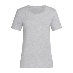 Koszulka Damska Claire Crew Neck Relaxed Fit T-shirt. Szare t-shirty STEDMAN, xl, bez wzorów, bez kołnierzyka, bez ramiączek. Za 71.99 zł.