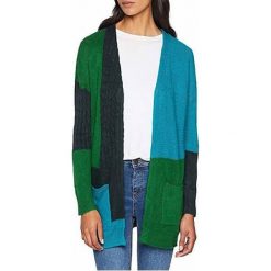 ONLY Damski Kardigan Salvador L / S Long Cardigan Knt Green Gables (rozmiar L). Zielone kardigany Only, l, bez wzorów, z materiału. W wyprzedaży za 104.00 zł.